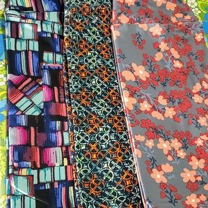 Lularoe Leggings - 3 Pairs - Tall & Curvy